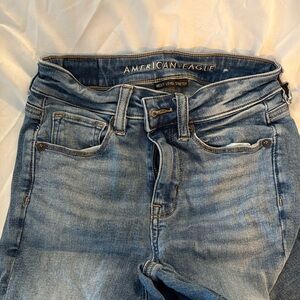 American eagle high rise skinny kick